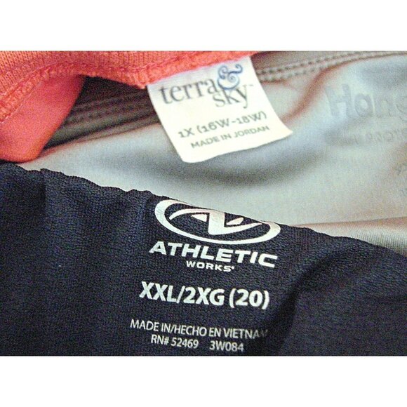 Lot Of 4 Womens Running Dress Casual Shorts Size 1X-2X Hang Ten Champion Plus - Picture 9 of 11